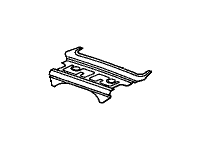 Chevy 94174574 Panel Above Lid