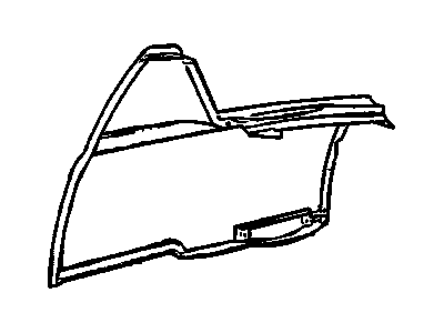 Cadillac 25626584 Quarter Panel