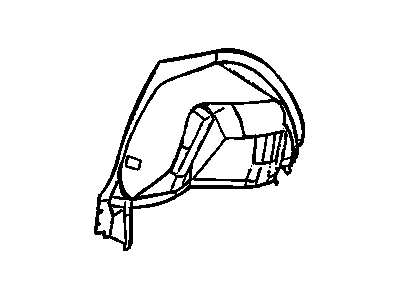 Cadillac 3544215 Inner Wheelhouse