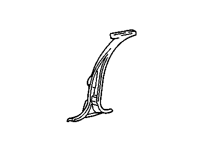 Chevy 22587332 Center Pillar