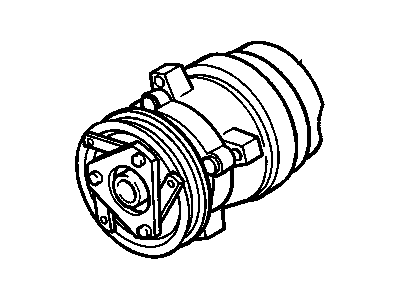 Chevy 89018857 Compressor