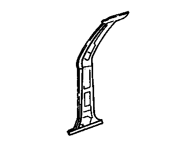 25556985 GM Inner Pillar, Center Driver Side Illustration 1 of 1