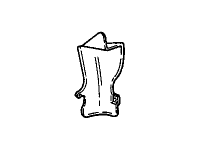 Pontiac 14098989 Filler Shield