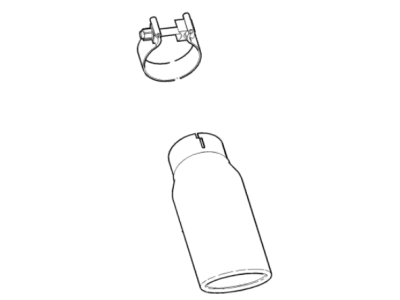 GMC Tail Pipe - 84240386