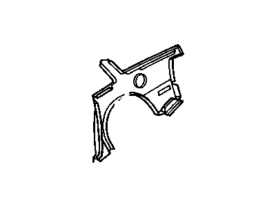 Pontiac 20493214 Quarter Panel