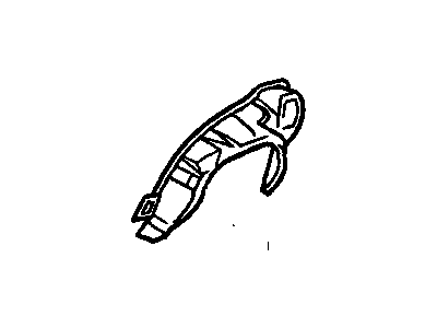 25630785 GM Outer Wheelhouse, Rear Passenger Side Illustration 1 of 1