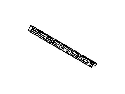 Chevy 10075072 Nameplate