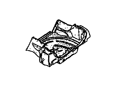 Cadillac 3537834 Trunk Trim
