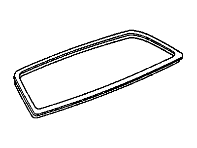 GM 10123057 Molding, Rear 10123057 GM Molding, Rear Illustration 1 of 1