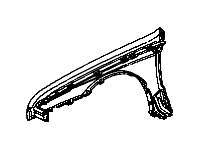 Chevy 12353171 Fender