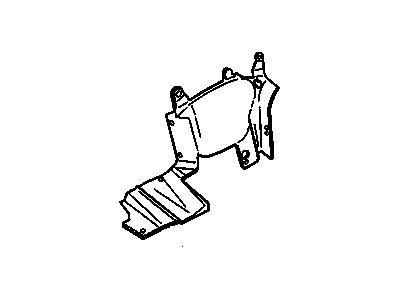 Chevy 22636582 Splash Shield