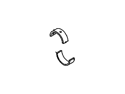 GMC Sierra 3500 HD Crankshaft Thrust Washer Set - 19256553