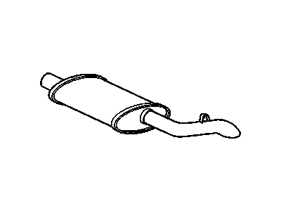 Buick 12528773 Muffler