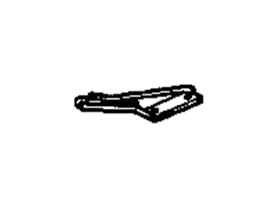 22531800 GM Front Brace, Passenger Side Illustration 1 of 1
