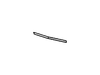 GM 22545421 Lower Molding 22545421 GM Lower Molding Illustration 1 of 1