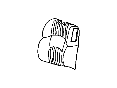 Oldsmobile 88949215 Seat Back Cover