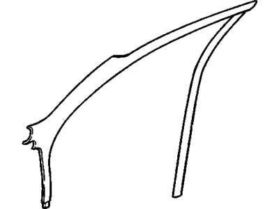 Buick 22642173 Windshield Pillar Trim