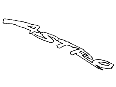 Chevy 12343145 Decal