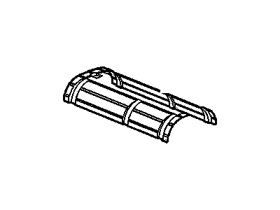 Hummer 15195253 SHIELD,EXHAUST HEAT(AT REAR FLOOR PANEL)