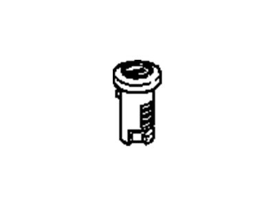 Buick 12458170 CYLINDER,REAR COMPARTMENT LID RELEASE LOCK(UNCODED)(W/O CASE, CAP AND RETAINER)
