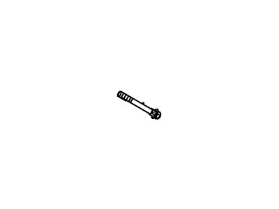 GM 11609868 Bolt, Engine Oil Pump 11609868 GM Bolt, Engine Oil Pump Illustration 1 of 1