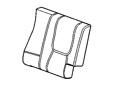 1997 Cadillac Catera Seat Cushion Pad - 90458958