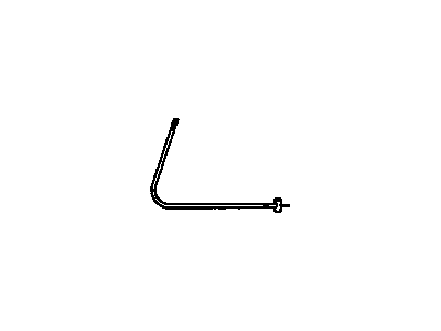 Pontiac 19184299 Front Cable