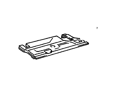GM 14083163 Sound Absorber, Driver Side 14083163 GM Sound Absorber, Driver Side Illustration 1 of 1