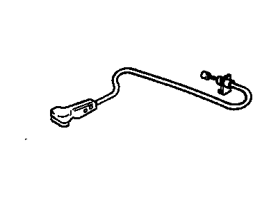 Chevy 16621242 Actuator Cable