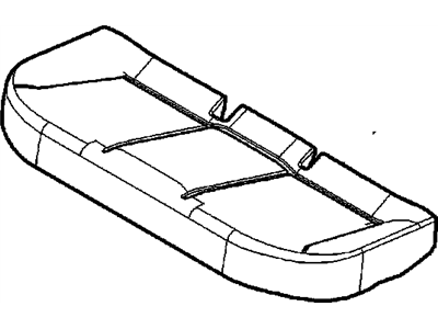 Saturn 94708711 COVER,REAR SEAT CUSHION(ANTHRACITE)