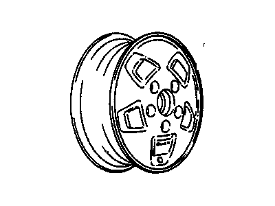 Buick 10104405 Wheel