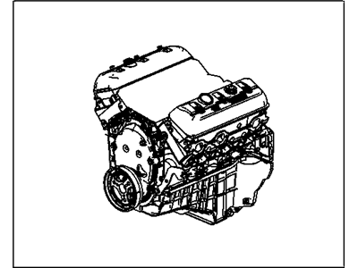 Chevy 12491869 Engine