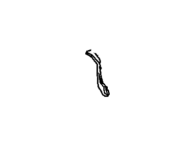 GM 20486542 Pillar Trim, Passenger Side 20486542 GM Pillar Trim, Passenger Side Illustration 1 of 1