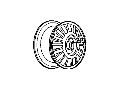Cadillac 3634737 Wheel