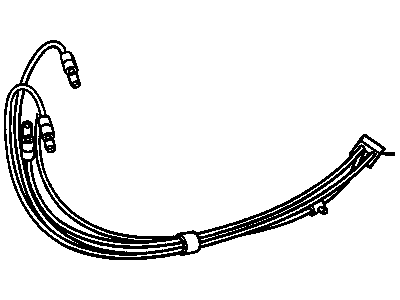 Cadillac 3544807 TUBE,VACUUM SOURCE HARNESS MANIFOLD(INCLUDES 568,569,570)