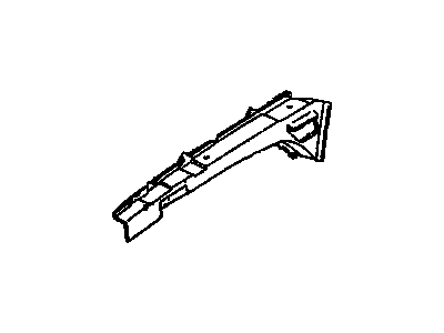 22580602 GM Upper Rail, Front Driver Side Illustration 1 of 1