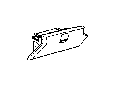 Pontiac 10268309 Glove Box