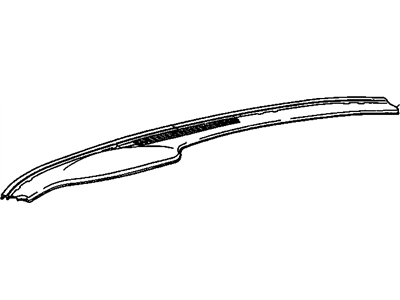 Pontiac Dash Panel Vent Portion Covers - 10208901