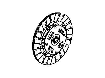 GMC Clutch Disc - 15969631