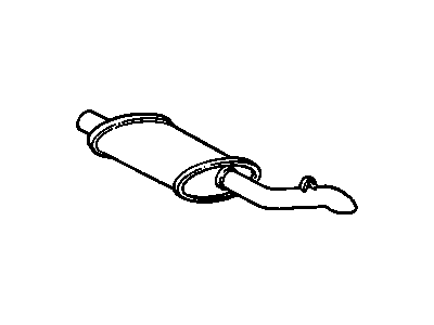 Buick 10159495 Muffler