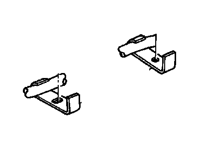 Oldsmobile 11610327 CLAMP,SINGLE CLOSED LOOP,DIAMETER 25.4,15.9 WIDTH,25.8 C/C,SAE1008,GMW