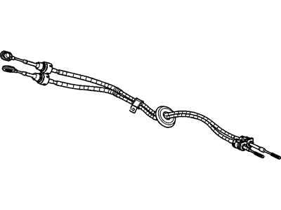 Pontiac Shift Cable - 25857595