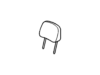 Chevy 12534678 Headrest