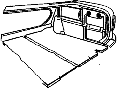 Cadillac 90439840 Carpet
