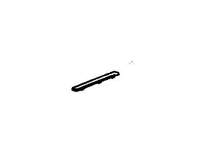 Cadillac 90439349 Rear Sill Plate