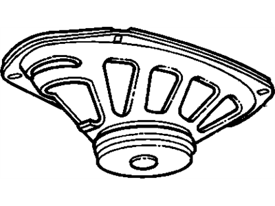 Chevy 16033930 Speaker