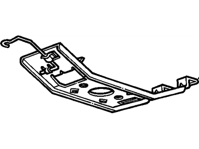 GM 16005610 Package Tray Bracket 16005610 GM Package Tray Bracket Illustration 1 of 1