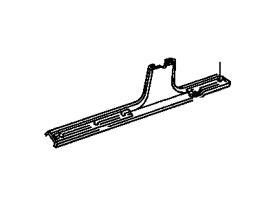 GM 22566279 Sill Plate, Center Inner Driver Side 22566279 GM Sill Plate, Center Inner Driver Side Illustration 1 of 1