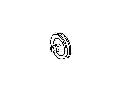 Chevy 14084343 Pulley
