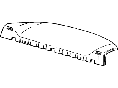 Oldsmobile 22651934 Package Tray Trim